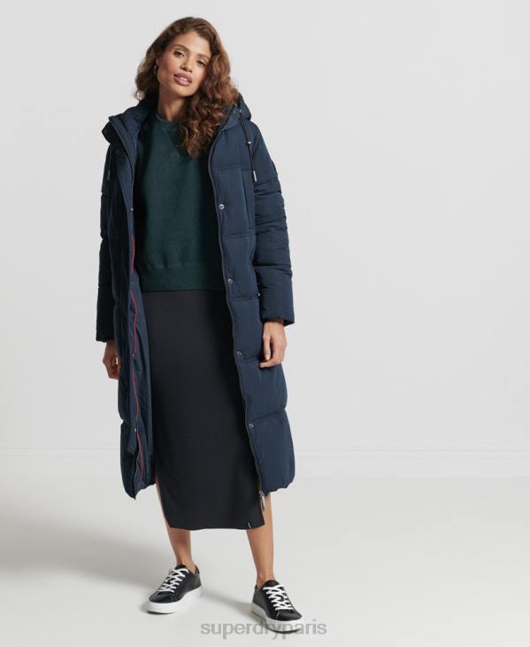 Superdry femmes pull ras du cou essentiel en coton bio D64Z6713 vêtements vert