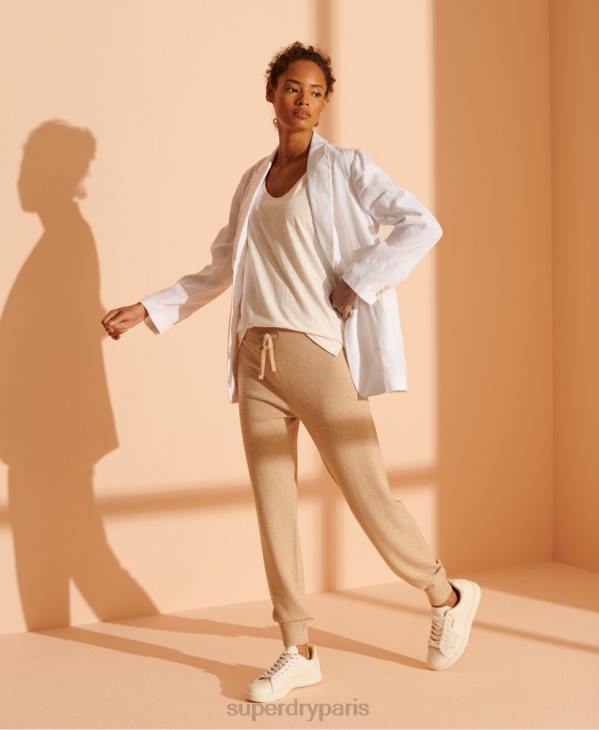 Superdry femmes blazer en chanvre édition limitée D64Z5540 vêtements blanc
