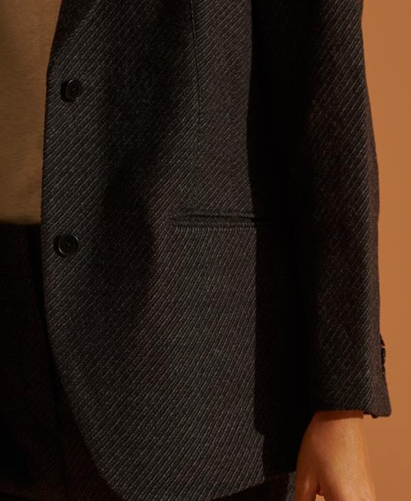 Superdry femmes blazer en laine édition limitée D64Z5475 vêtements noir