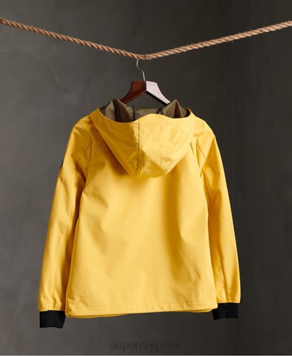 Superdry femmes cagoule plage écho D64Z5608 vêtements jaune