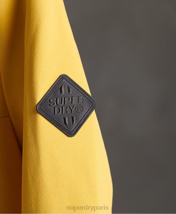 Superdry femmes cagoule plage écho D64Z5608 vêtements jaune