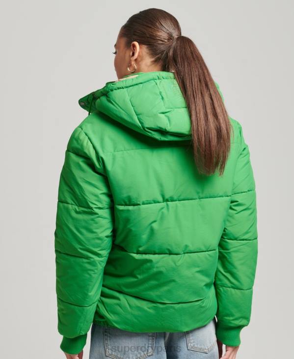 Superdry femmes doudoune de montagne oversize D64Z5453 vêtements vert