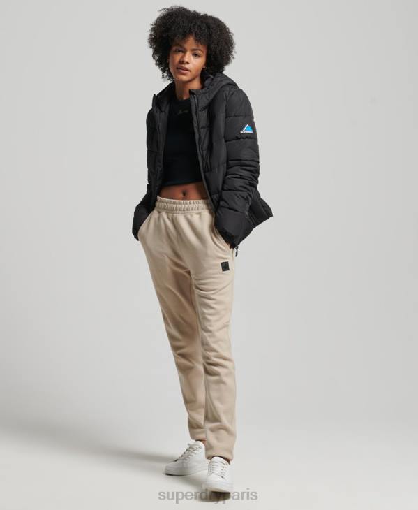 Superdry femmes doudoune esprit sport D64Z5450 vêtements noir