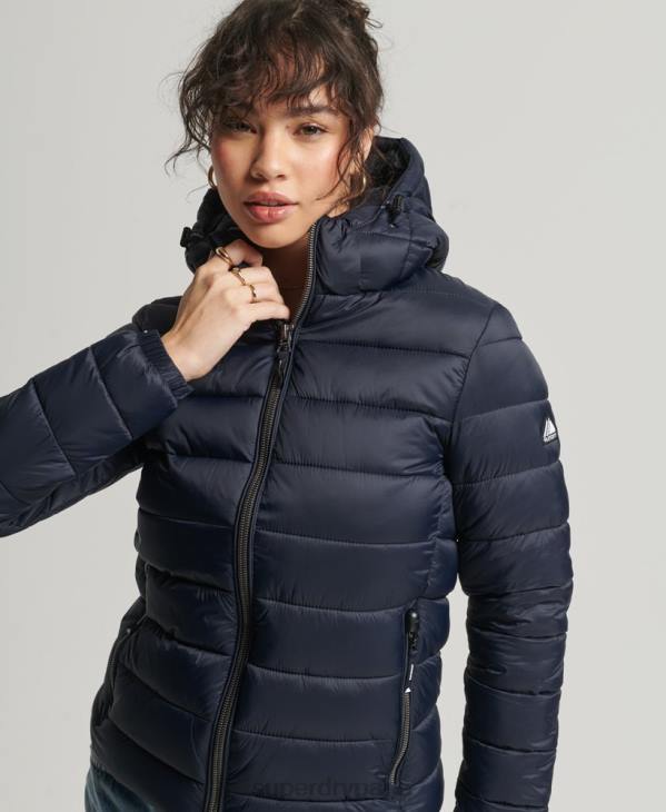 Superdry femmes doudoune fuji classique D64Z3657 vêtements marine