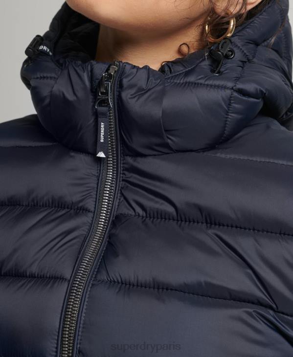 Superdry femmes doudoune fuji classique D64Z3657 vêtements marine