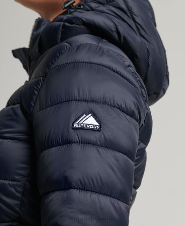 Superdry femmes doudoune fuji classique D64Z3657 vêtements marine