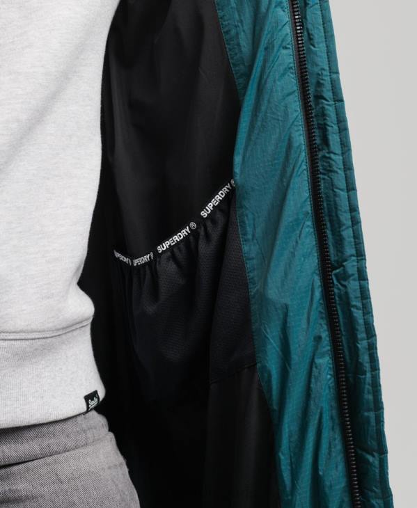 Superdry femmes doudoune longue en ripstop D64Z3603 vêtements vert