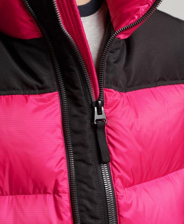 Superdry femmes doudoune sportstyle code D64Z5491 vêtements rose