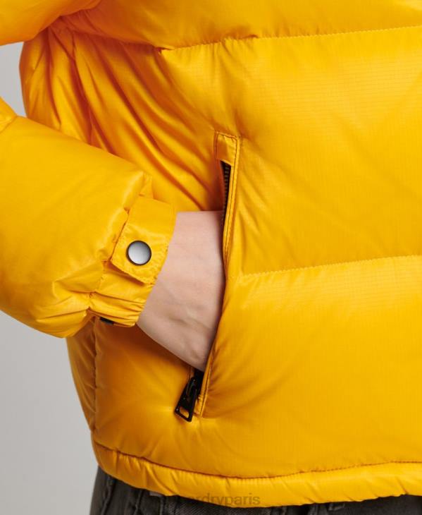 Superdry femmes doudoune sportstyle code D64Z5511 vêtements jaune