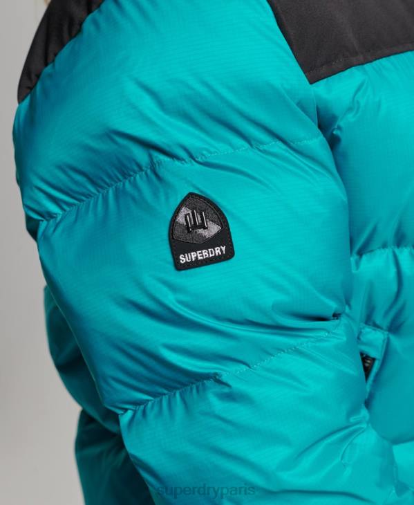 Superdry femmes doudoune sportstyle code D64Z5631 vêtements vert