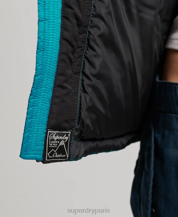 Superdry femmes doudoune sportstyle code D64Z5631 vêtements vert