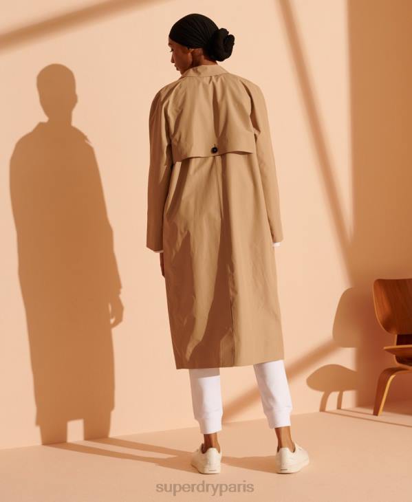 Superdry femmes mac technique en édition limitée D64Z5691 vêtements beige