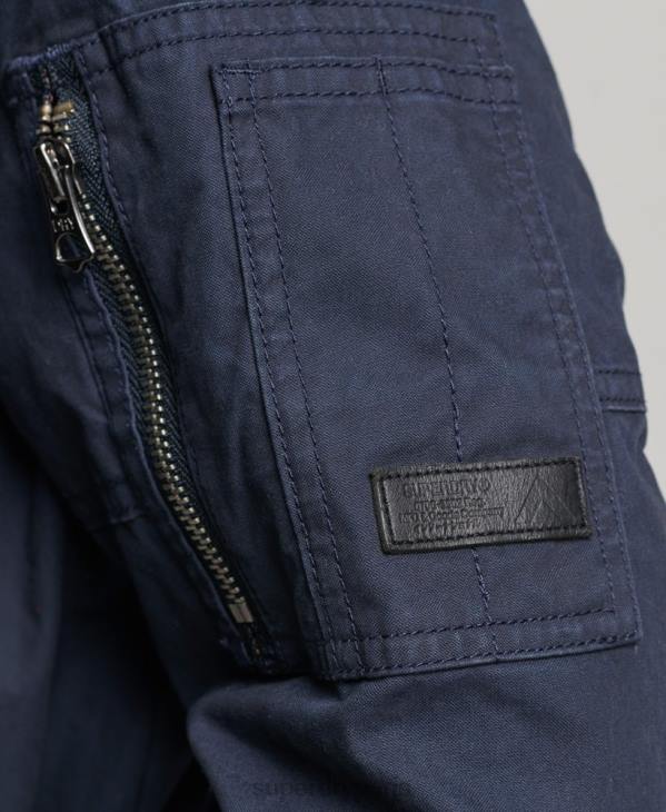 Superdry femmes parka de terrain D64Z5609 vêtements marine