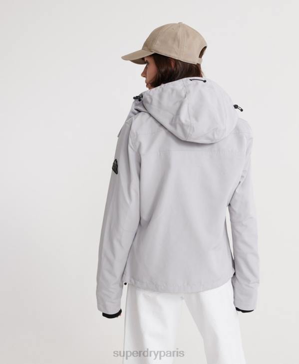 Superdry femmes pouf technique sd-coupe-vent D64Z5704 vêtements crème