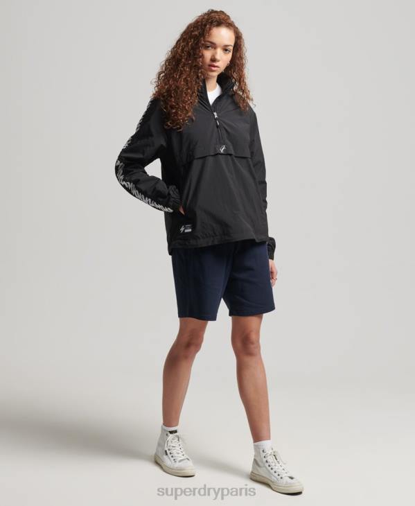 Superdry femmes surcharge graphique essentielle du code D64Z5444 vêtements noir