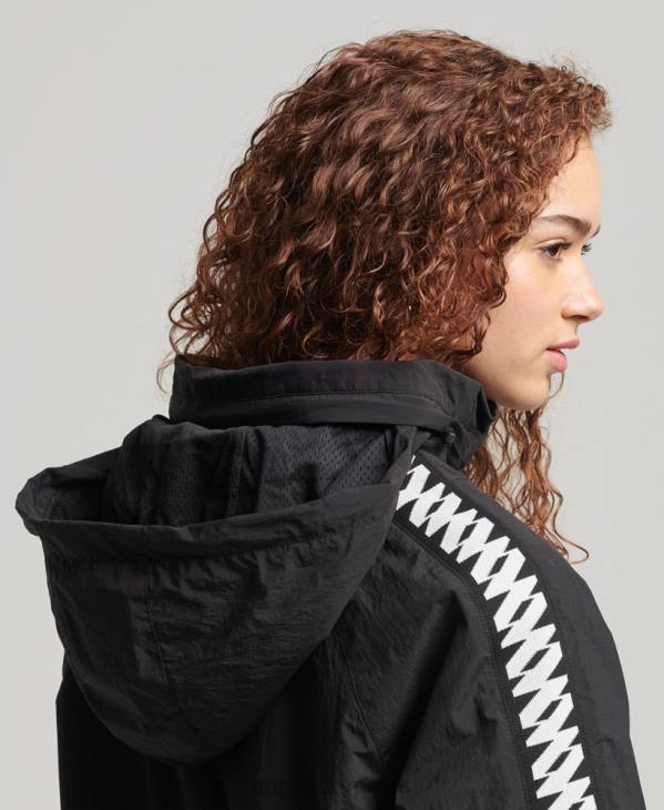 Superdry femmes surcharge graphique essentielle du code D64Z5444 vêtements noir