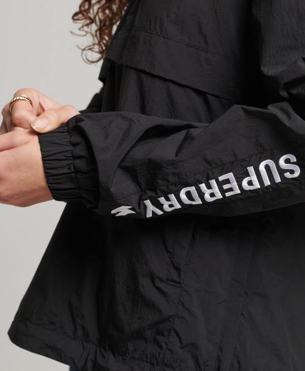 Superdry femmes surcharge graphique essentielle du code D64Z5444 vêtements noir
