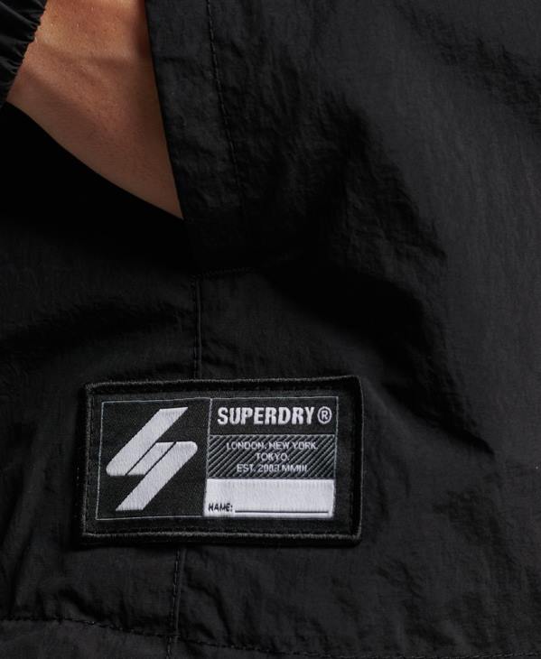 Superdry femmes surcharge graphique essentielle du code D64Z5444 vêtements noir