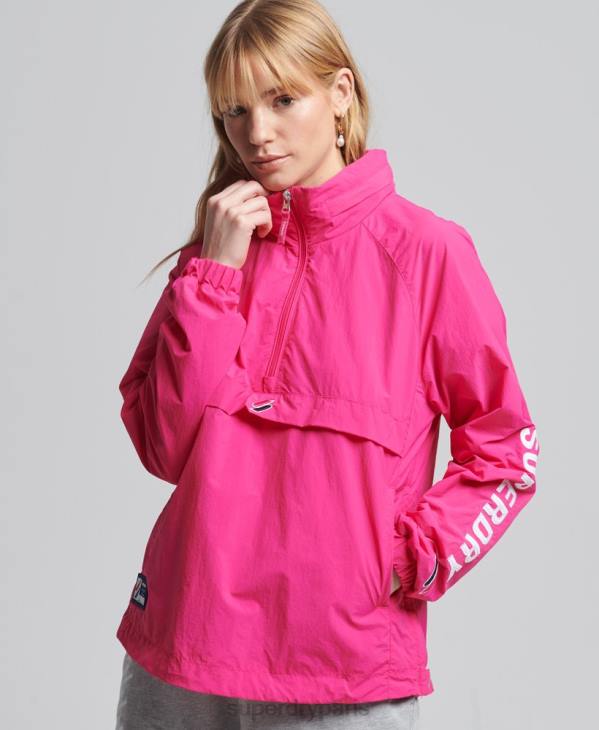 Superdry femmes surcharge graphique essentielle du code D64Z5560 vêtements rose
