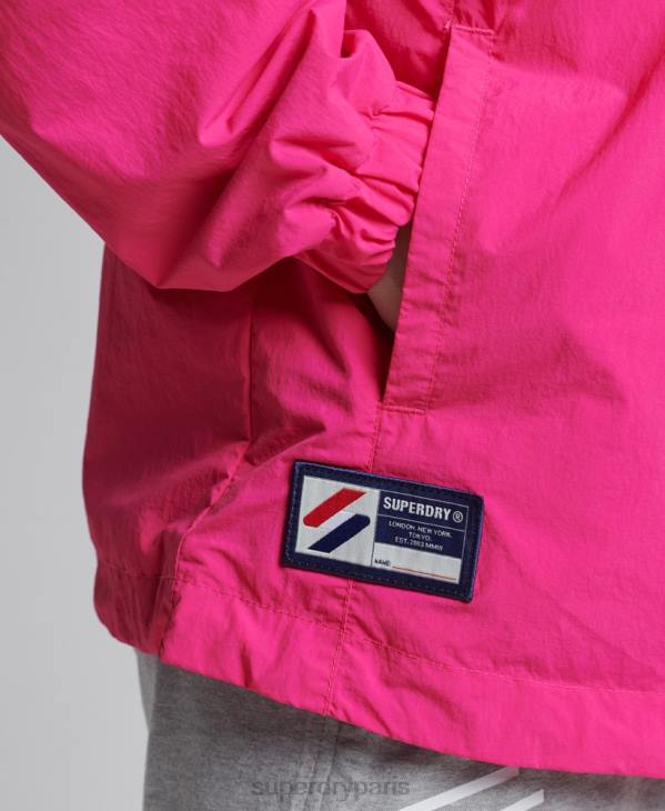 Superdry femmes surcharge graphique essentielle du code D64Z5560 vêtements rose