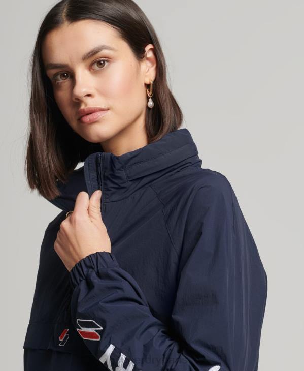 Superdry femmes surcharge graphique essentielle du code D64Z5581 vêtements marine