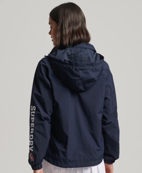 Superdry femmes surcharge graphique essentielle du code D64Z5581 vêtements marine