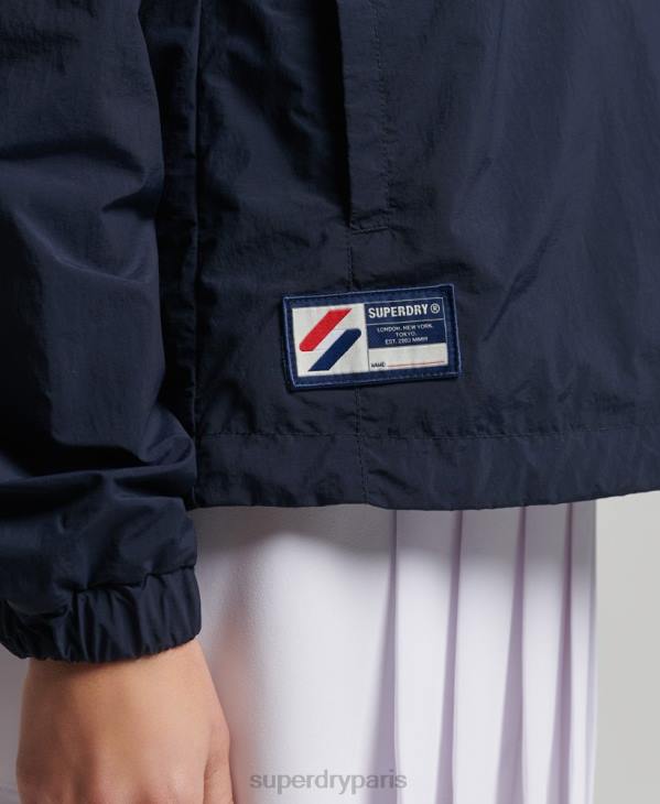 Superdry femmes surcharge graphique essentielle du code D64Z5581 vêtements marine