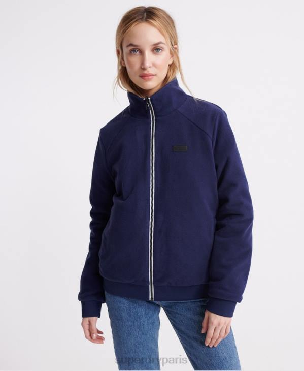 Superdry femmes veste 4 en 1 essentiel manches longues D64Z3857 vêtements crème