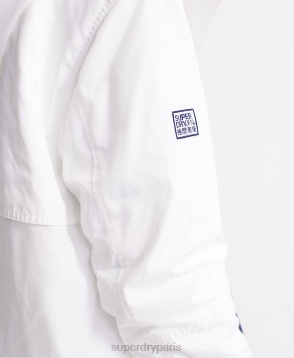 Superdry femmes veste 4 en 1 essentiel manches longues D64Z3857 vêtements crème