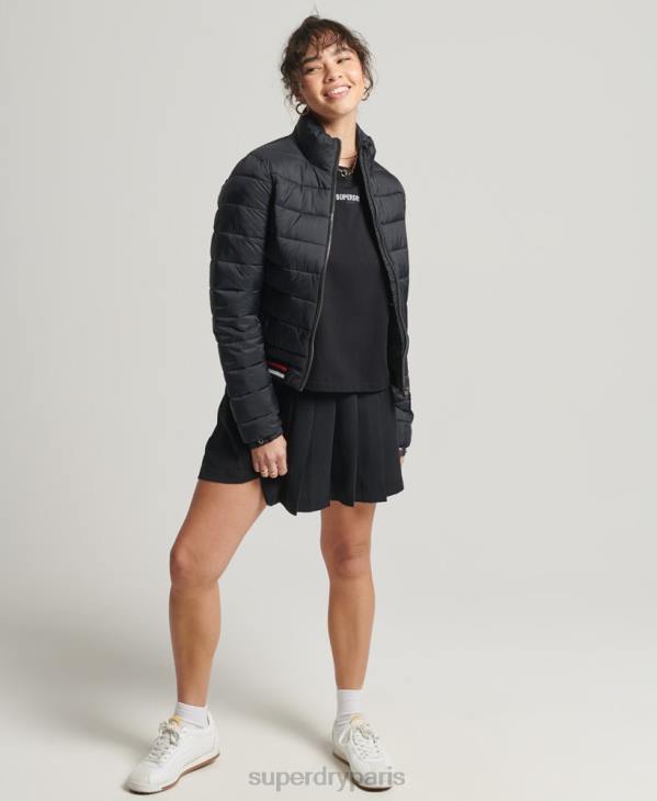 Superdry femmes veste bomber fuji D64Z5675 vêtements noir