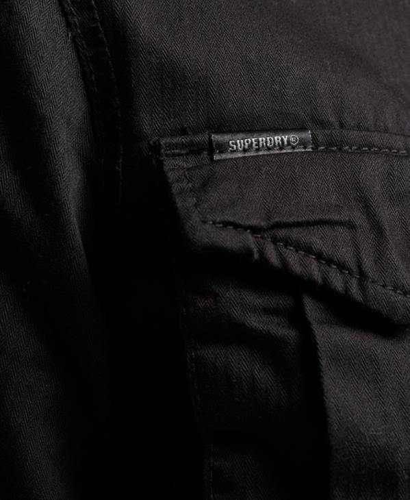 Superdry femmes veste classique rookie borg D64Z5679 vêtements noir