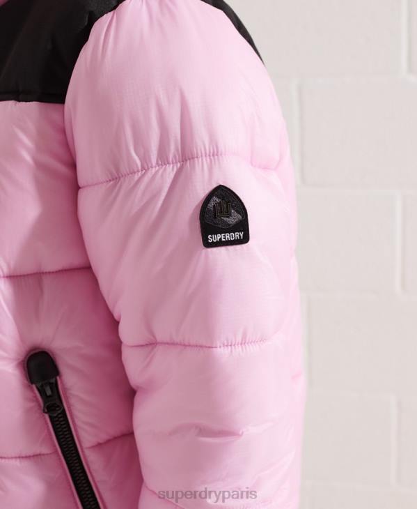 Superdry femmes veste codée D64Z5601 vêtements rose