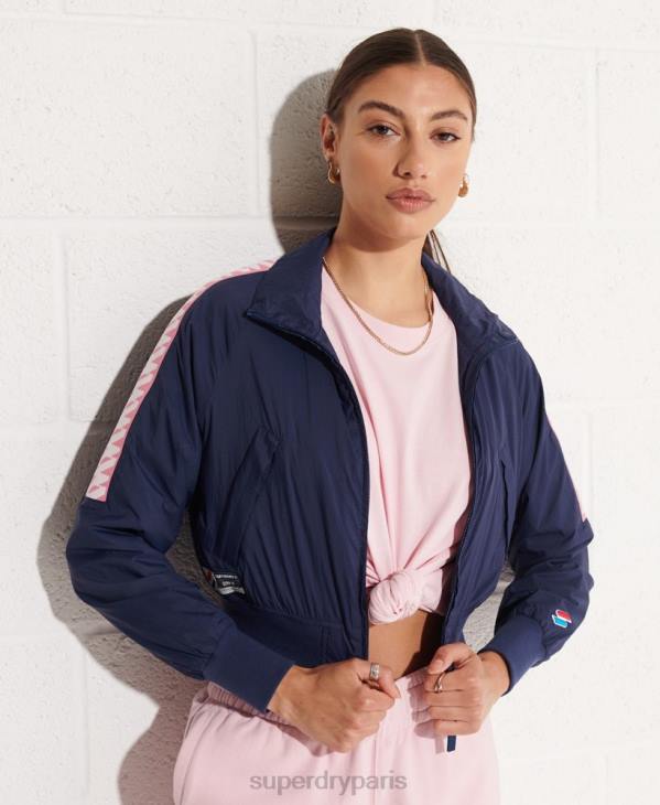 Superdry femmes veste code energy sd-windrunner D64Z5510 vêtements marine
