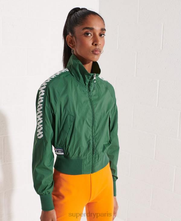 Superdry femmes veste code energy sd-windrunner D64Z5698 vêtements vert