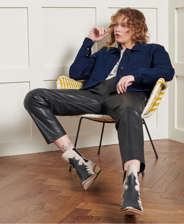 Superdry femmes veste d'artiste sec en édition limitée D64Z5563 vêtements marine