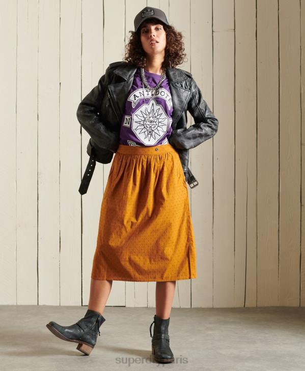 Superdry femmes veste de motard raccourcie en cuir rocker D64Z5697 vêtements noir