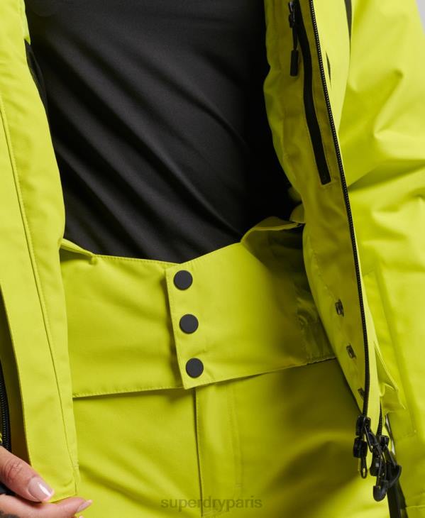 Superdry femmes veste de sauvetage ultime D64Z3563 vêtements jaune