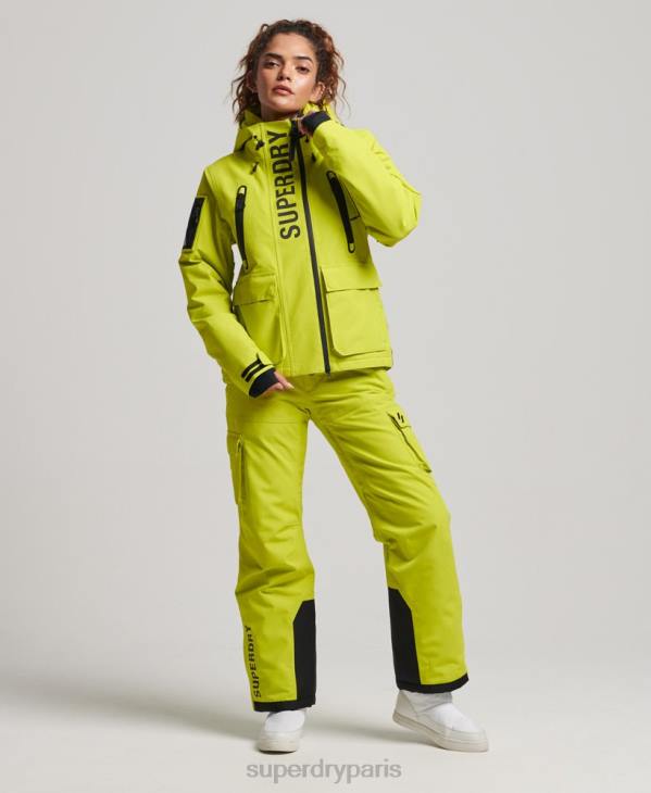 Superdry femmes veste de sauvetage ultime D64Z3563 vêtements jaune