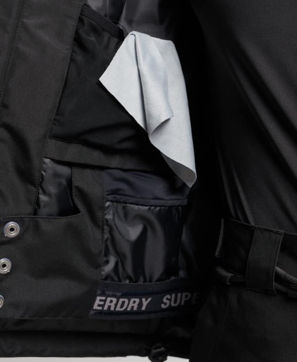 Superdry femmes veste de sauvetage ultime D64Z6541 vêtements noir