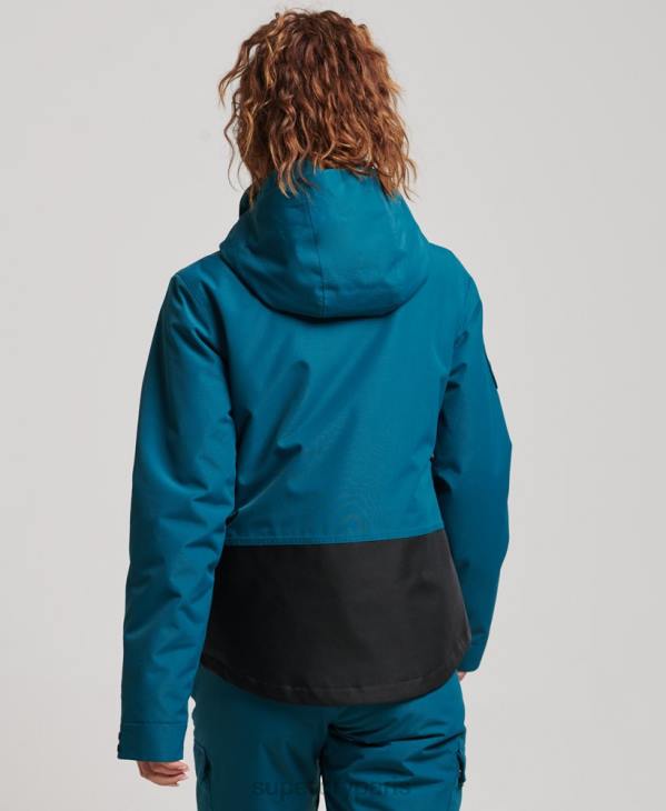 Superdry femmes veste de sauvetage ultime D64Z6549 vêtements turquoise