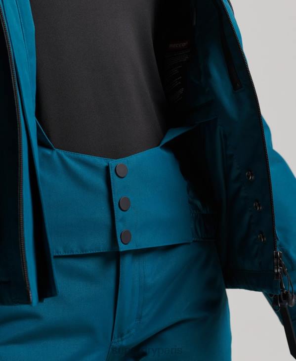 Superdry femmes veste de sauvetage ultime D64Z6549 vêtements turquoise
