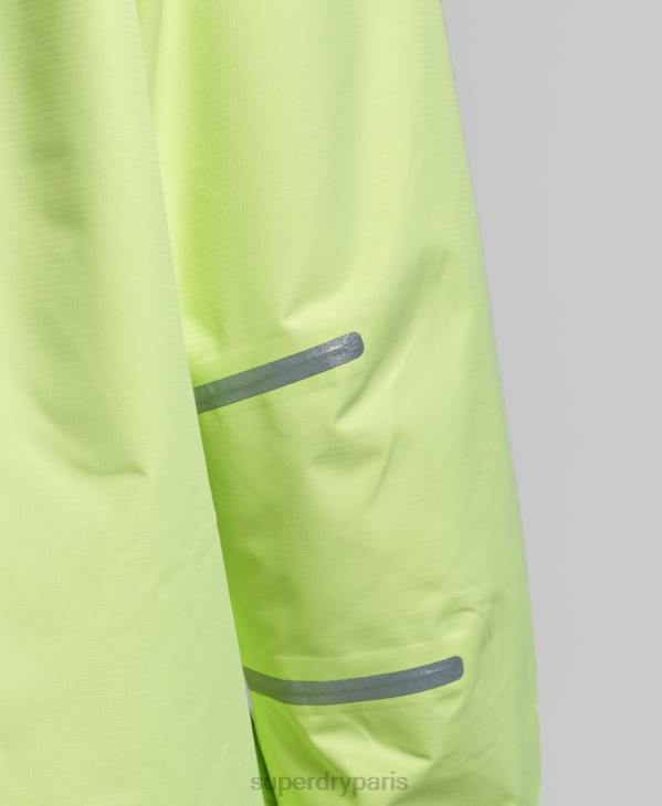 Superdry femmes veste imperméable D64Z5500 vêtements jaune