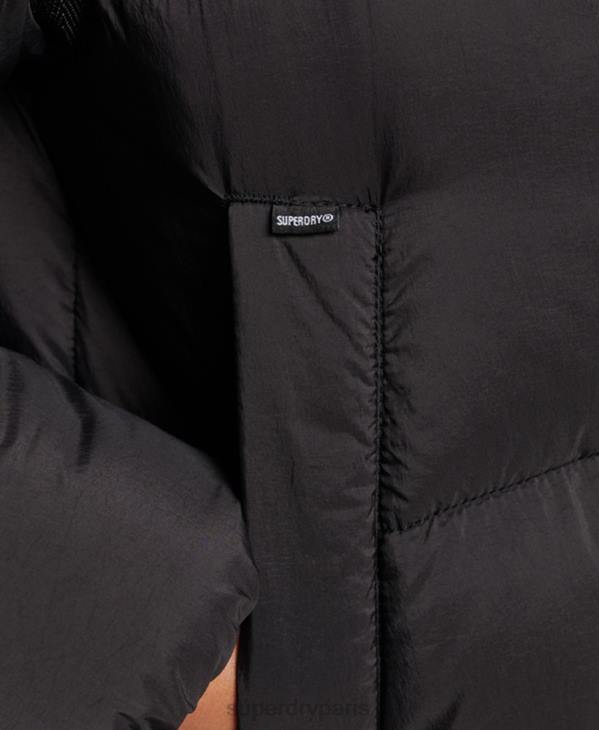 Superdry femmes veste matelassée cocon xpd D64Z5435 vêtements noir