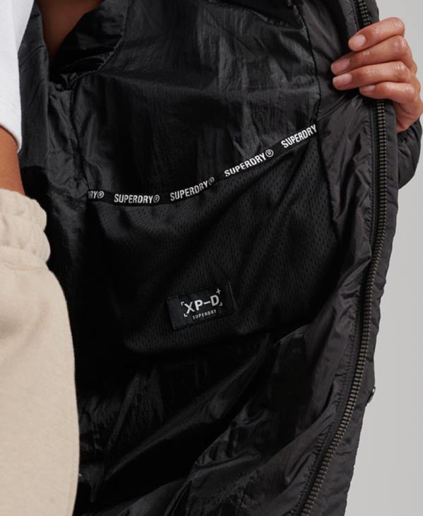 Superdry femmes veste matelassée cocon xpd D64Z5435 vêtements noir