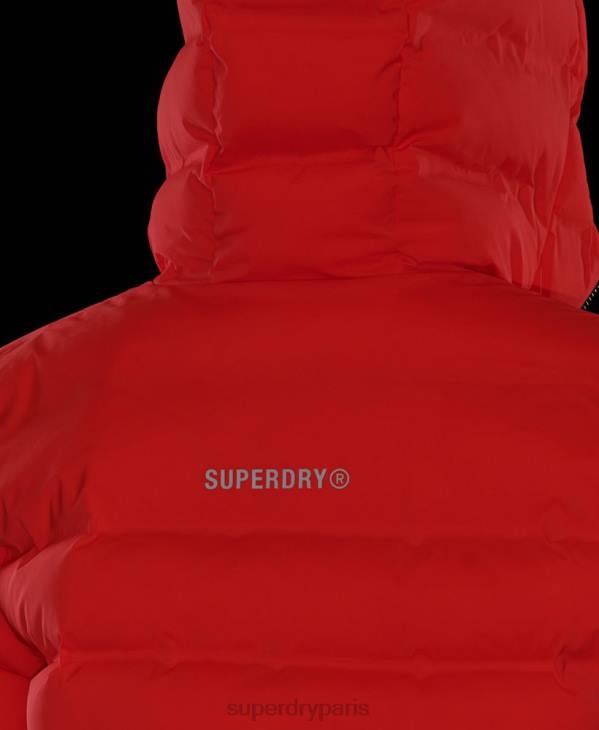 Superdry femmes veste matelassée toutes saisons D64Z3635 vêtements corail