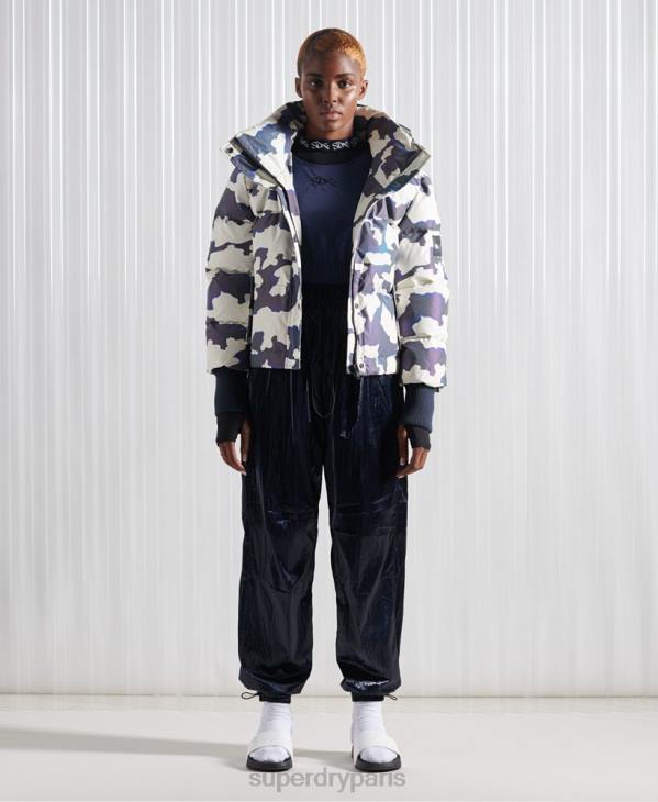 Superdry femmes veste réfléchissante sdx en édition limitée D64Z5622 vêtements multi