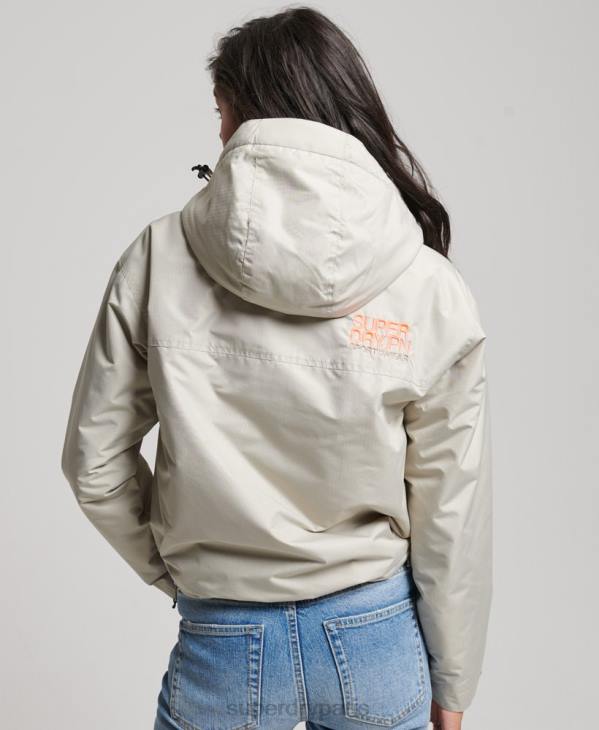 Superdry femmes veste sd-windcheater D64Z3519 vêtements gris