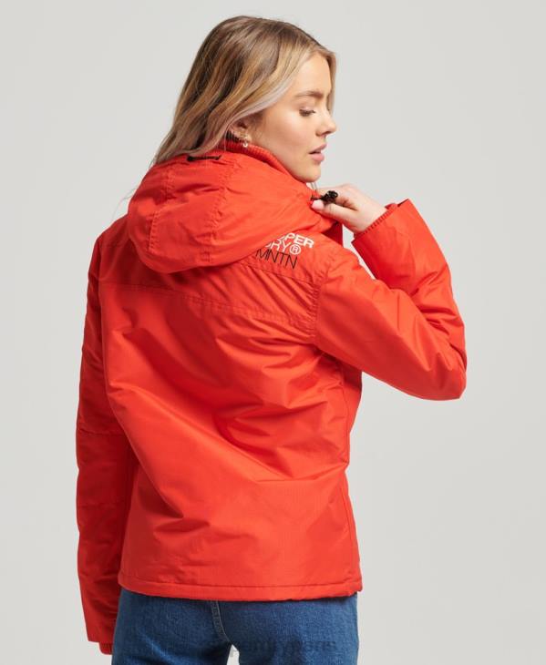 Superdry femmes veste sd-windcheater de montagne D64Z3554 vêtements rouge