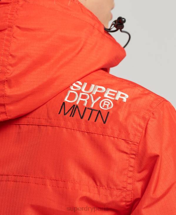 Superdry femmes veste sd-windcheater de montagne D64Z3554 vêtements rouge
