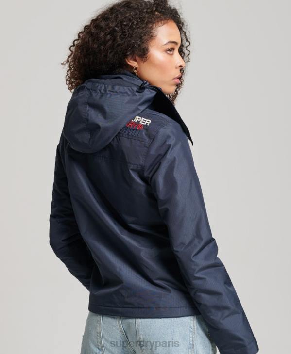 Superdry femmes veste sd-windcheater de montagne D64Z3558 vêtements marine
